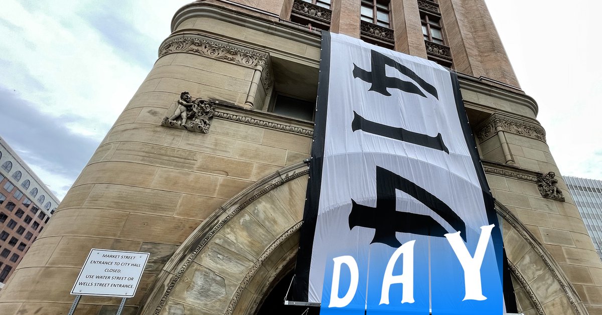 414 Milwaukee Plans Milwaukee Day Celebration and City Hall Flag Drop